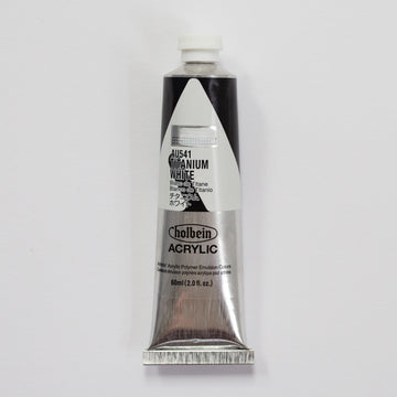 Holbein Acrylic Heavy body AU541 Titanium White A 60ml