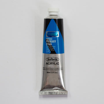 Holbein Acrylic Heavy body AU553 Primary Cyan B 60ml