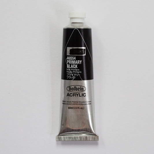 Holbein Acrylic Heavy body AU554 Primary Black B 60ml