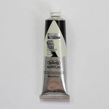 Holbein Acrylic Heavy body AU561 Pearl White D 60ml