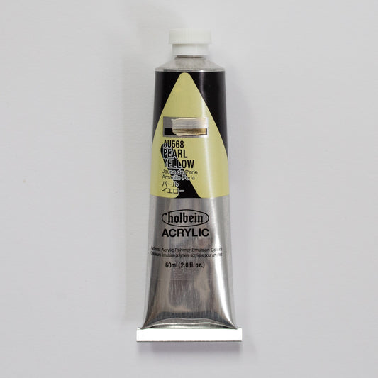 Holbein Acrylic Heavy body AU568 Pearl Yellow D 60ml