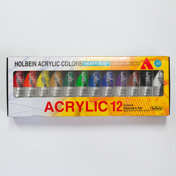 Holbein Acrylic Heavy body Standard 12 Color Set 60ml