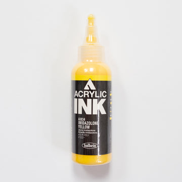 Holbein Acrylic Ink AI834 Imidazolone Yellow C 100ml