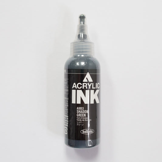 Holbein Acrylic Ink AI853 Shadow Green D 100ml