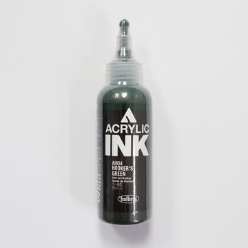 Holbein Acrylic Ink AI854 Hooker's Green B 100ml