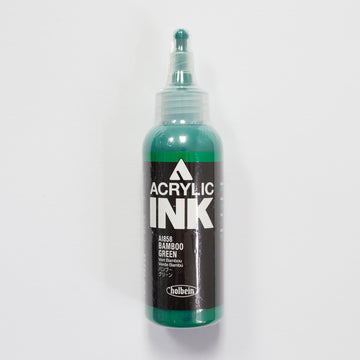 Holbein Acrylic Ink AI858 Bamboo Green B 100ml