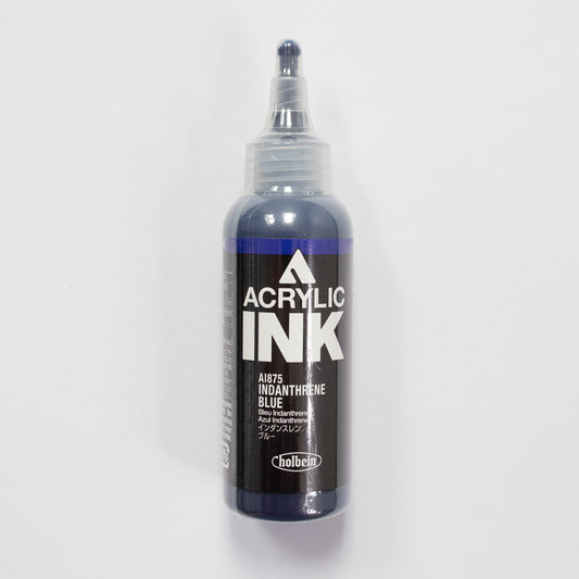 Holbein Acrylic Ink AI875 Indanthrene Blue C 100ml