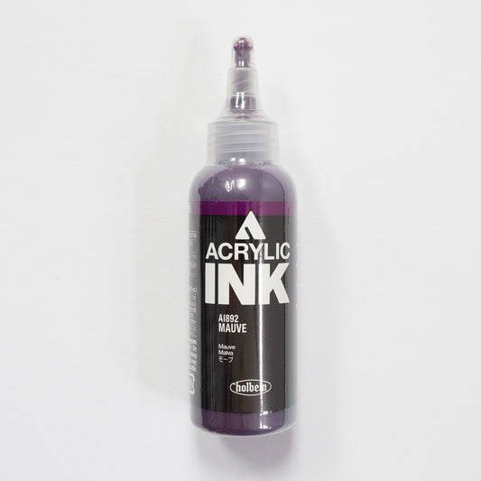 Holbein Acrylic Ink AI892 Mauve C 100ml