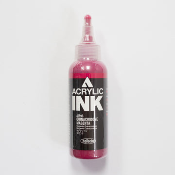 Holbein Acrylic Ink AI896 Quina. Magenta C 100ml