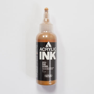 Holbein Acrylic Ink AI914 Raw Sienna A 100ml