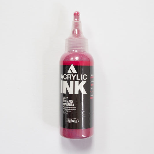 Holbein Acrylic Ink AI951 Primary Magenta B 100ml