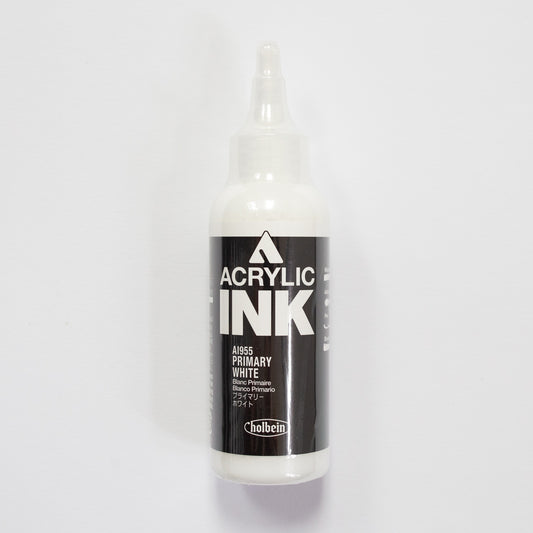 Holbein Acrylic Ink AI955 Primary White B 100ml