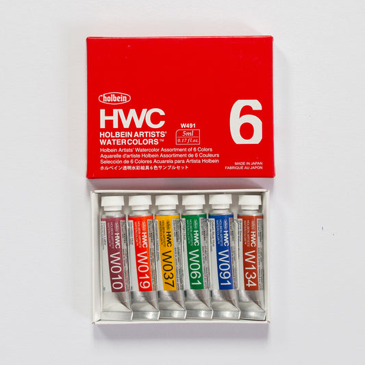 Holbein Artists' Watercolor Set 6 5ml