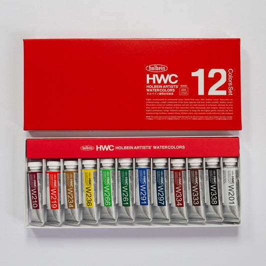 Holbein Artists' Watercolor Set 12 15ml