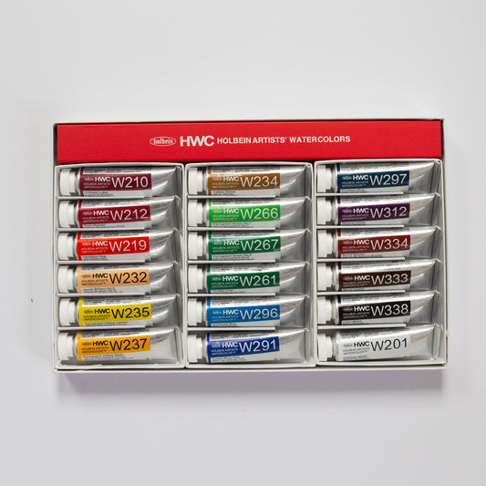 Holbein Artists' Watercolor Set 18 15ml