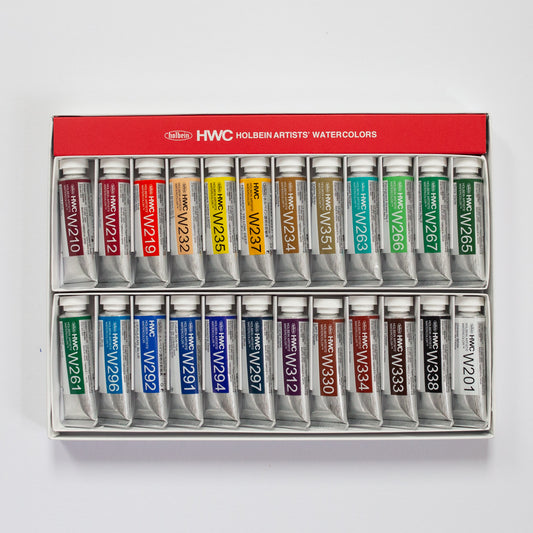 Holbein Artists' Watercolor Set 24 15ml