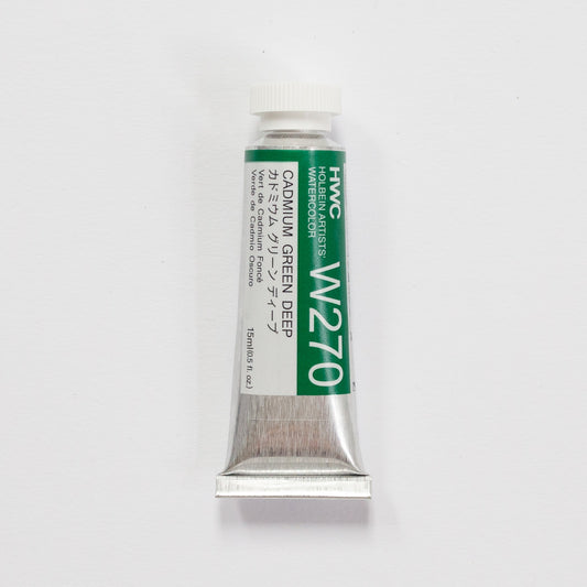 Holbein Artists' Watercolor 15ml W270 Cadmium Green Deep C