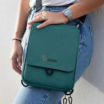 Etchr Nano Satchel Teal Edition