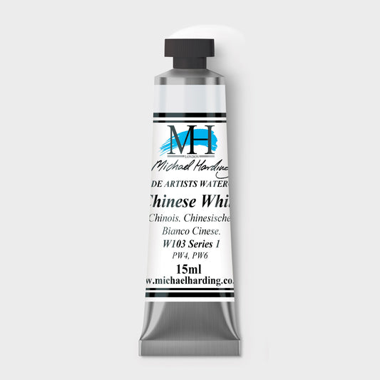 Micheal Harding Artist Watercolour 15ml W103 Chinese White  S1