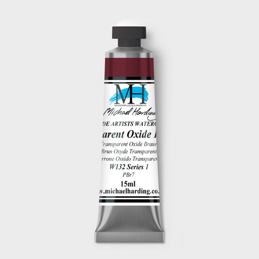 Micheal Harding Artist Watercolour 15ml W132 Transparent Oxide Brown S1