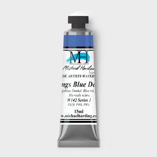 Micheal Harding Artist Watercolour 15ml W142 Kings Blue Deep S1