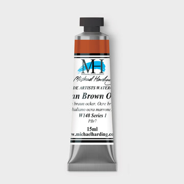 Micheal Harding Artist Watercolour 15ml W148 Italian Brown Ochre S1