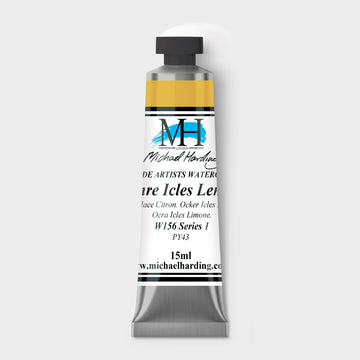 Micheal Harding Artist Watercolour 15ml W156 Ochre Icles Lemon S1