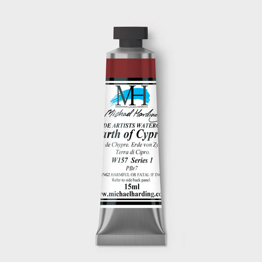 Micheal Harding Artist Watercolour 15ml W157 Earth of Cyprus S1