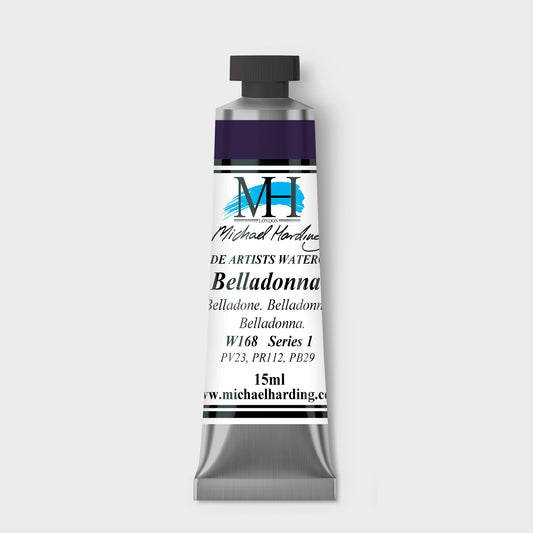 Micheal Harding Artist Watercolour 15ml W168 Belladonna S2