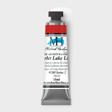 Micheal Harding Artist Watercolour 15ml W205 Scarlet Lake Light S2