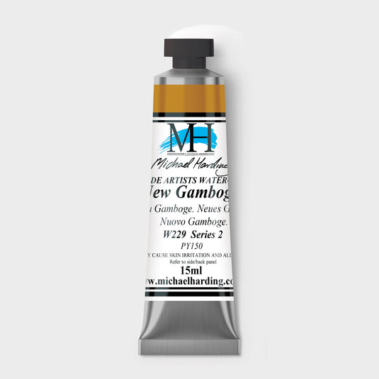 Micheal Harding Artist Watercolour 15ml W229 New Gamboge S2