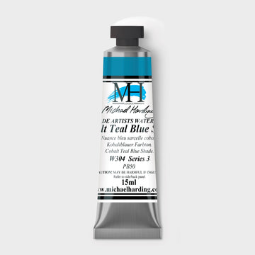 Micheal Harding Artist Watercolour 15ml W304 Cobalt Teal Blue Shade S3