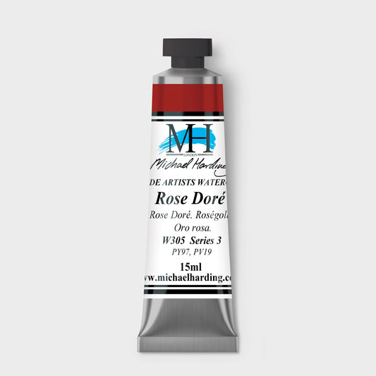Micheal Harding Artist Watercolour 15ml W305 Rose Dore S3