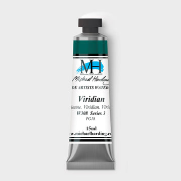 Micheal Harding Artist Watercolour 15ml W308 Viridian S3