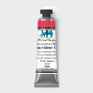 Micheal Harding Artist Watercolour 15ml W313 Quinacridone Coral S3