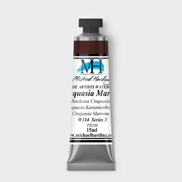 Micheal Harding Artist Watercolour 15ml W314 Cinquasia Maroon S3
