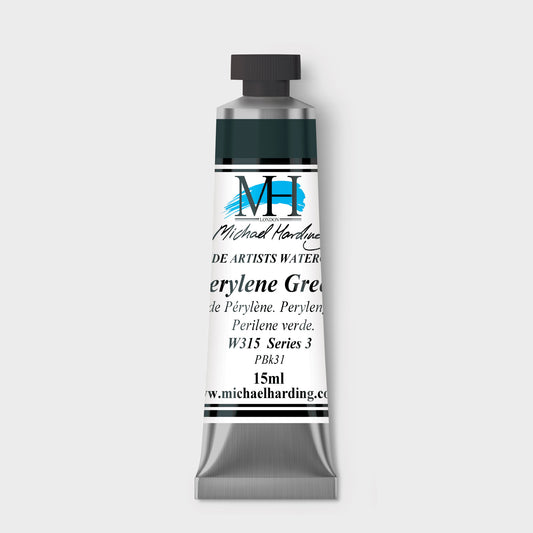 Micheal Harding Artist Watercolour 15ml W315 Perylene Green S3