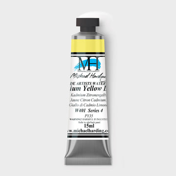 Micheal Harding Artist Watercolour 15ml W401 Cadmium Yellow Lemon S4