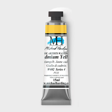 Micheal Harding Artist Watercolour 15ml W402 Cadmium Yellow S4