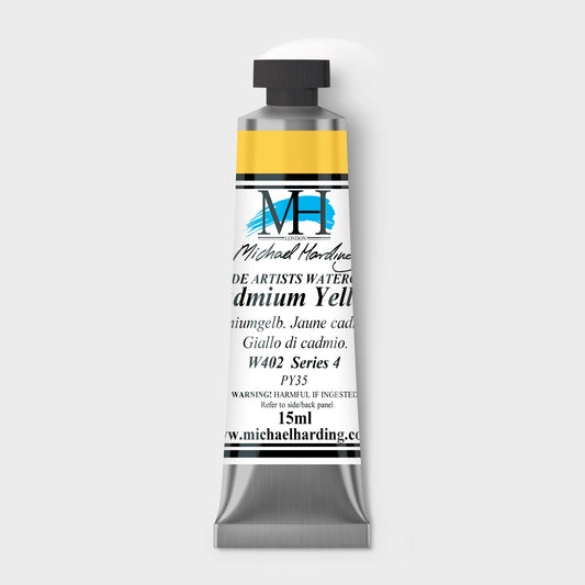 Micheal Harding Artist Watercolour 15ml W402 Cadmium Yellow S4