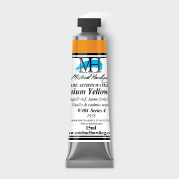 Micheal Harding Artist Watercolour 15ml W404 Cadmium Yellow Deep S4