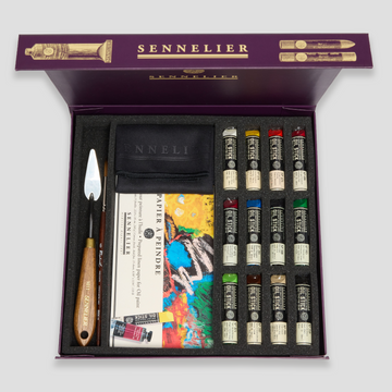 Sennelier Oil sticks set mini 12 + Accessoires
