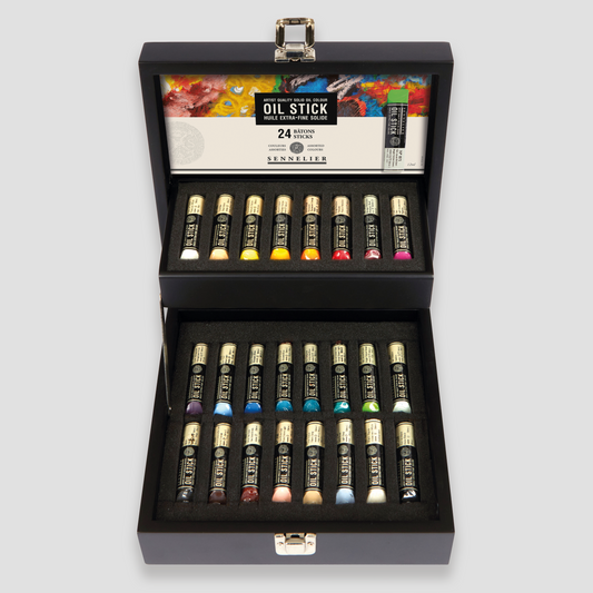 Sennelier Oil sticks set 24 mini