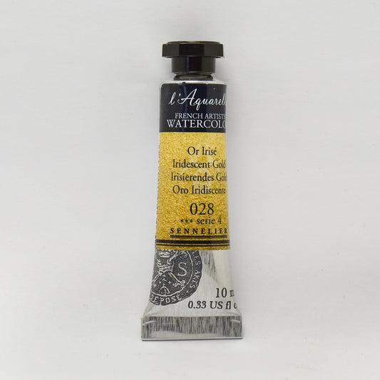 Sennelier l'Aquarelle 10ml Iridescent Gold