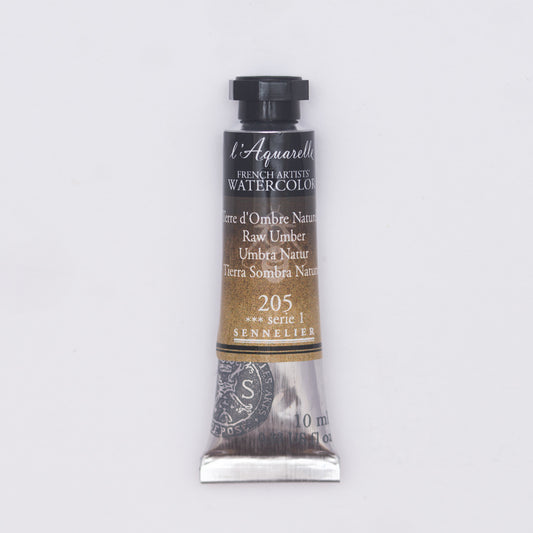 Sennelier l'Aquarelle 10ml Raw Umber S1