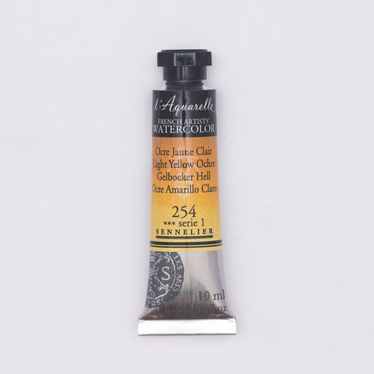 Sennelier l'Aquarelle 254 Light Yellow Ochre 10ml S1