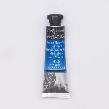 Sennelier l'Aquarelle 10ml Phthalocyanine Blue S1