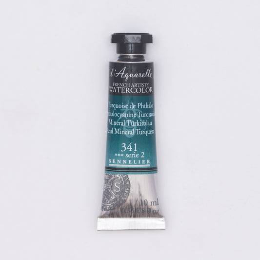 Sennelier l'Aquarelle 341 Phthalocyanine Turquoise 10ml S2