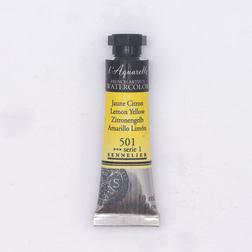 Sennelier l'Aquarelle 501 Lemon Yellow 10ml S1