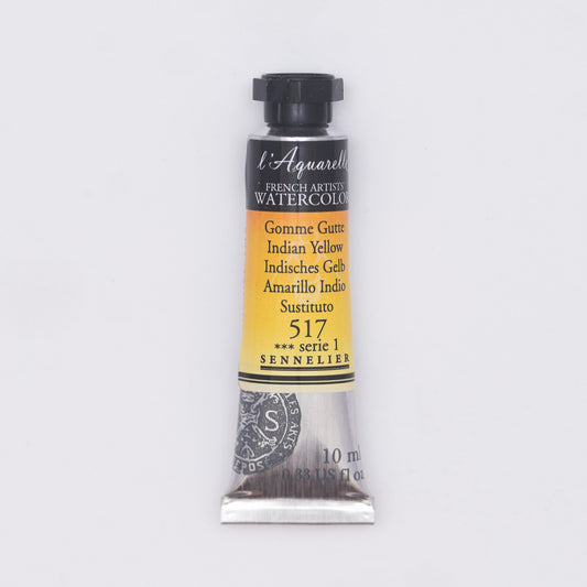 Sennelier l'Aquarelle 517 Indian Yellow 10ml S1